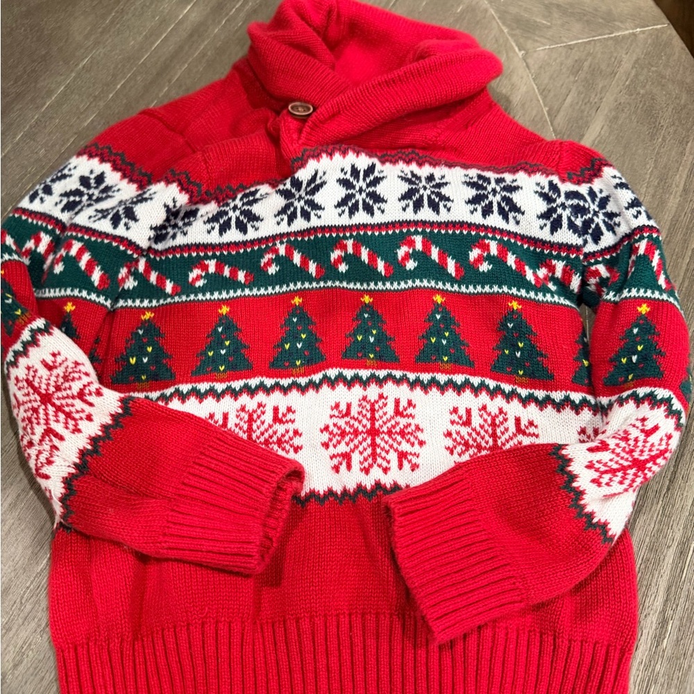 The Children's Place Red Holiday Sweater
